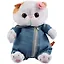 Мягкая игрушка Ли-Ли BABY в джинсовом комбинезоне (20 см) (LB-075) — 2866689 — 1