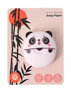 Мыло листовое Панда (аромат Роза) (50 листов) (12-36056-feizao_2)