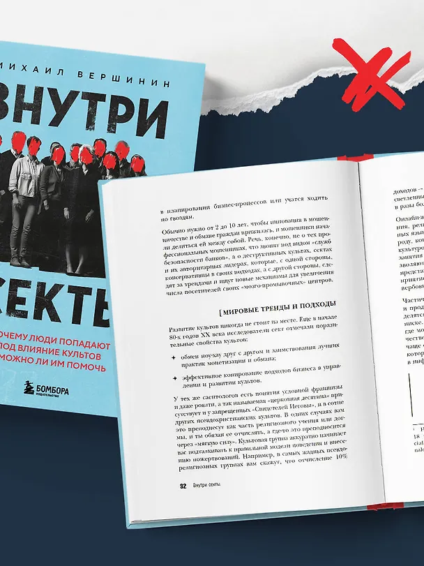 Книга Внутри секты. Почему люди попадают под влияние культов и можно ли им помочь (Михаил Вершинин) — 11