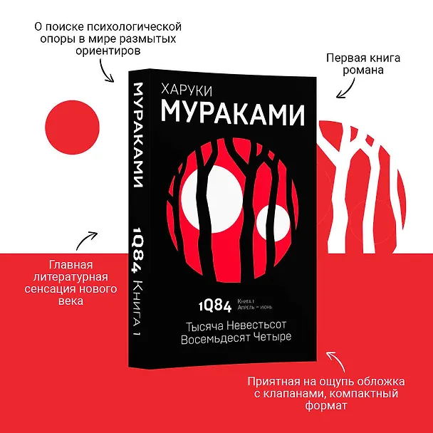Книга 1Q84. Тысяча Невестьсот Восемьдесят Четыре. Кн. 1. Апрель - июнь (Харуки Мураками) — 6
