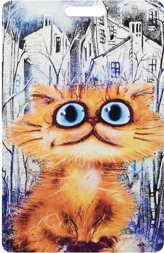 Чехол для карточек Cat in the City (В своем городе) 2482409 — 1