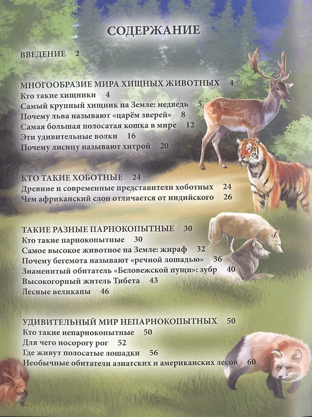 Книга Животные () — 2