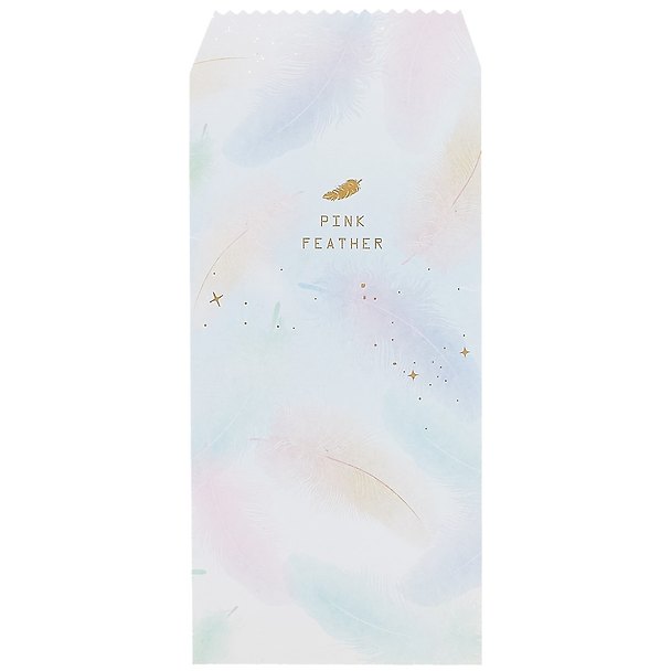 Конверт для денег «Pink feather», 5 штук 253530 — 1