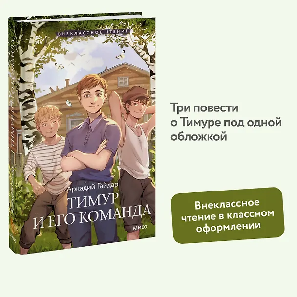 Книга Тимур и его команда (Аркадий Гайдар) — 4