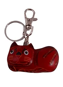 Брелок Кот (кожа) 12-11158-A375