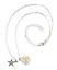 Цепочка Yoi, со звездой и кристаллом 48 см — 3010214 — 3
