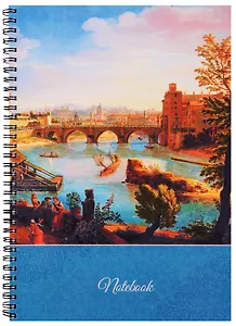 Тетрадь в клетку Unnika, "Искусство. Шедевры живописи", А4, 96 листов