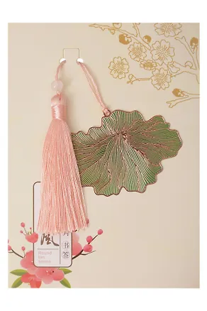 Закладка для книг с подвеской Цветок (металл) (12-D3-8104-202510-STB-77) 3135669