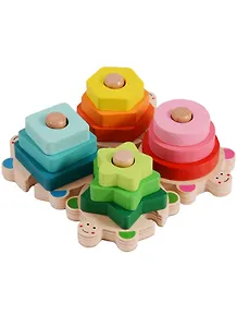 Сортер (дерево) 16*16*6см (коробка)