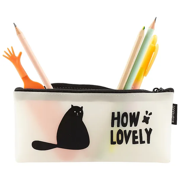 Пенал на молнии «Кошка. How lovely», 20 х 8 см 2612422 — 2