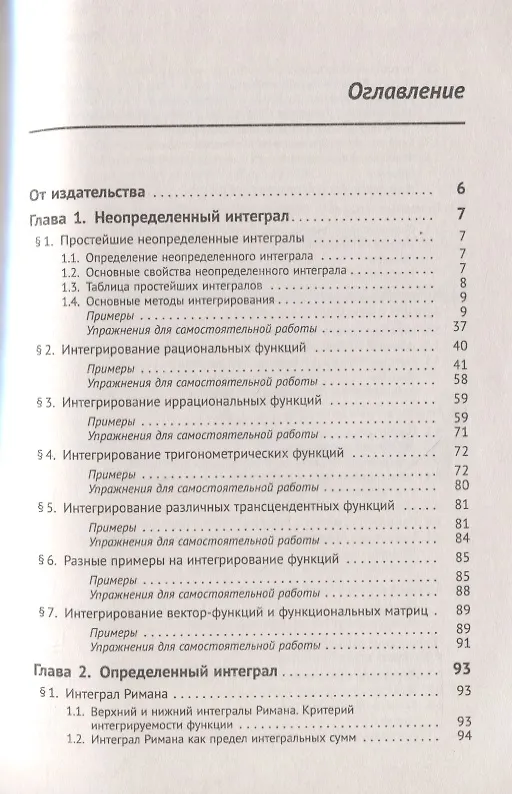 Книга Справочное пособие по высшей математике. Том 1. Математический анализ: введение в анализ, производная, интеграл. Часть 3. Неопределенный интеграл, определенный интеграл (Иван Ляшко) — 2