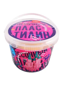 Пластилин песочный LORI Синий 500 гр., формочки