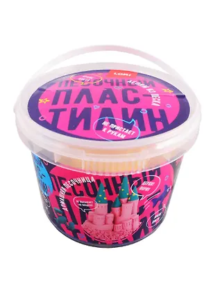 Пластилин песочный LORI Синий 500 гр., формочки 2795976