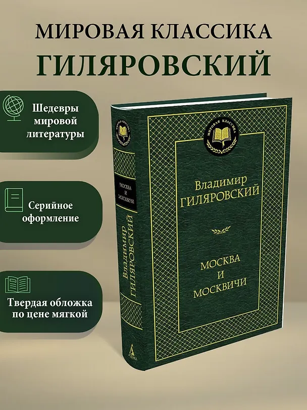 Книга Москва и москвичи (Владимир Гиляровский) — 3