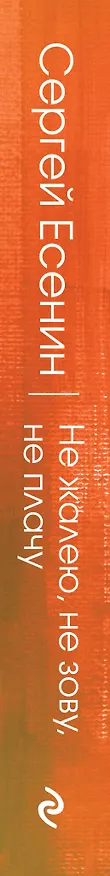 Книга Не жалею, не зову, не плачу (Сергей Есенин) — 3