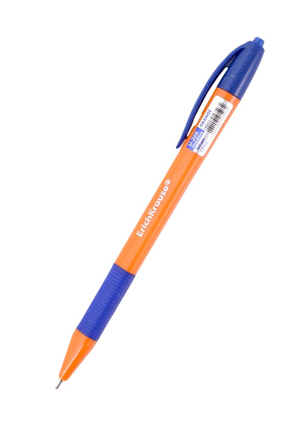 Шариковая ручка синяя автоматическая 1 мм, U-209 Orange Matic&Grip, Erich Krause 2928648 — 1
