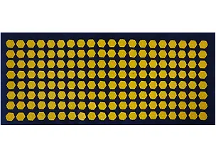 Ипликатор-коврик для массажа 160 модулей (пластик, спанбонд) (28×64) 2941868