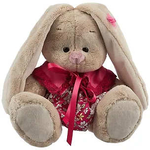 Мягкая игрушка Зайка Ми в сарафане и воротничке (15 см) 2928363