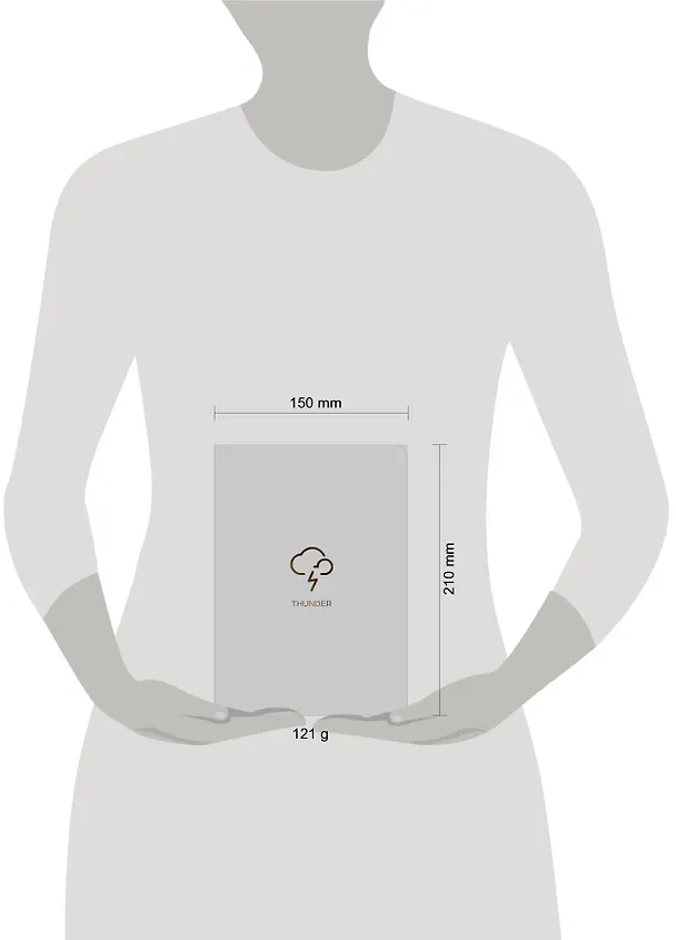 Тетрадь общая (серый). А5, фольга, накидка, 48 л. 347981 — 3