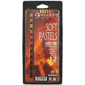 Пастель масляная «Mungyo Earth», 12 оттенков