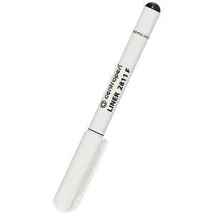 Ручка капиллярная Centropen, черная 0,3 мм
