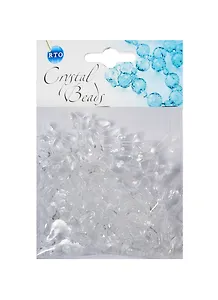 Набор бусин Кристальная игра Бабочки прозрачные (CRP106) (упаковка)