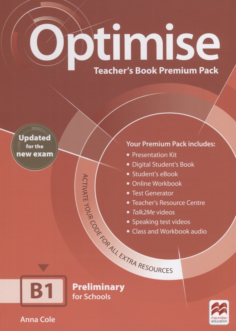 

Optimise B1. Teachers Book Premium Pack