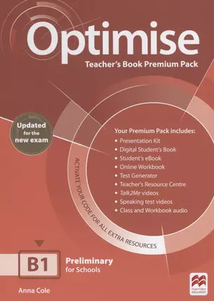 Optimise B1. Teachers Book Premium Pack — 2773131 — 1