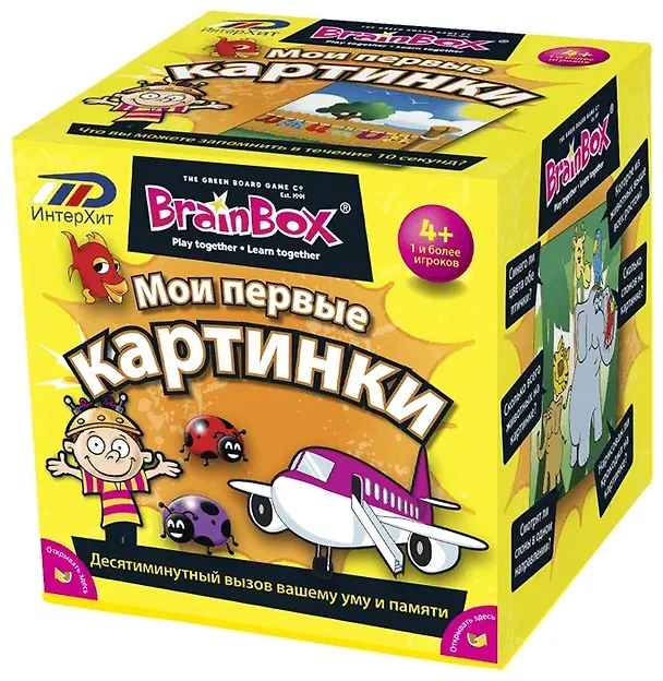 BRAIN BOX Развивающая игра Сундучок знаний "Мои первые картинки" 311590 — 1