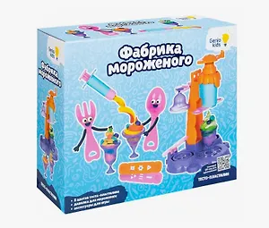 Набор для детской лепки "Тесто-пластилин" Фабрика мороженого