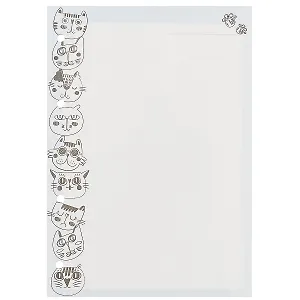 Сменный блок для тетради на кольцах «Cats», 100 листов