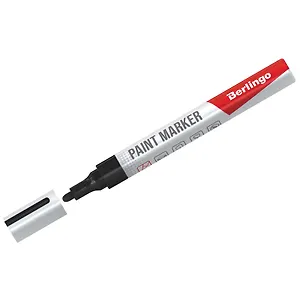 Маркер-краска Berlingo, Uniline PA400, черный 2-4 мм
