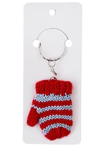 Брелок Варежка на подложке, в ассортименте