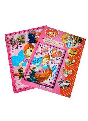 Набор для аппликации Волшебницы Винкс (3 вида стразов) (49601art/WFD) (WINX Club) 2393387