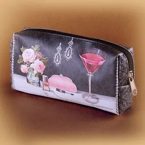 Сумочка для косметики (нейлон, ПВХ) (18х4,5х8,5) (29467)