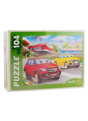 Пазл Супергонки Рыжий кот 104 элемента П104-1530 2794726