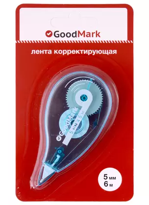 Корректор лента 5мм*6м, блистер, GoodMark — 2898639 — 1