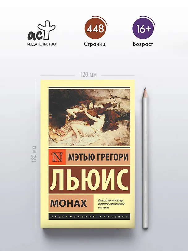 Книга Монах (Мэтью Грегори Льюис) — 5