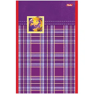 Блокнот А5 80л "Шотландка" цв.обл,офсет, Hatber