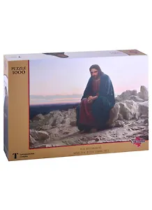 Пазл 100120 Крамской И.Н. "Христос в пустыне", 1000 деталей, Стелла