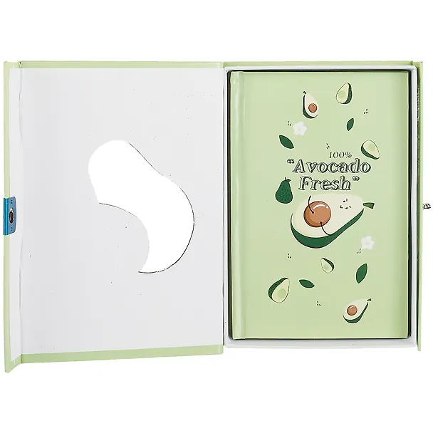 Записная книжка «Avocado» А6+, 50 листов, с замочком, в ассортименте 258394 — 3