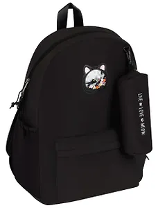 Рюкзак "Shiny" 1 отд., 43*30*13см, уплотн. спинка, в комплекте пенал