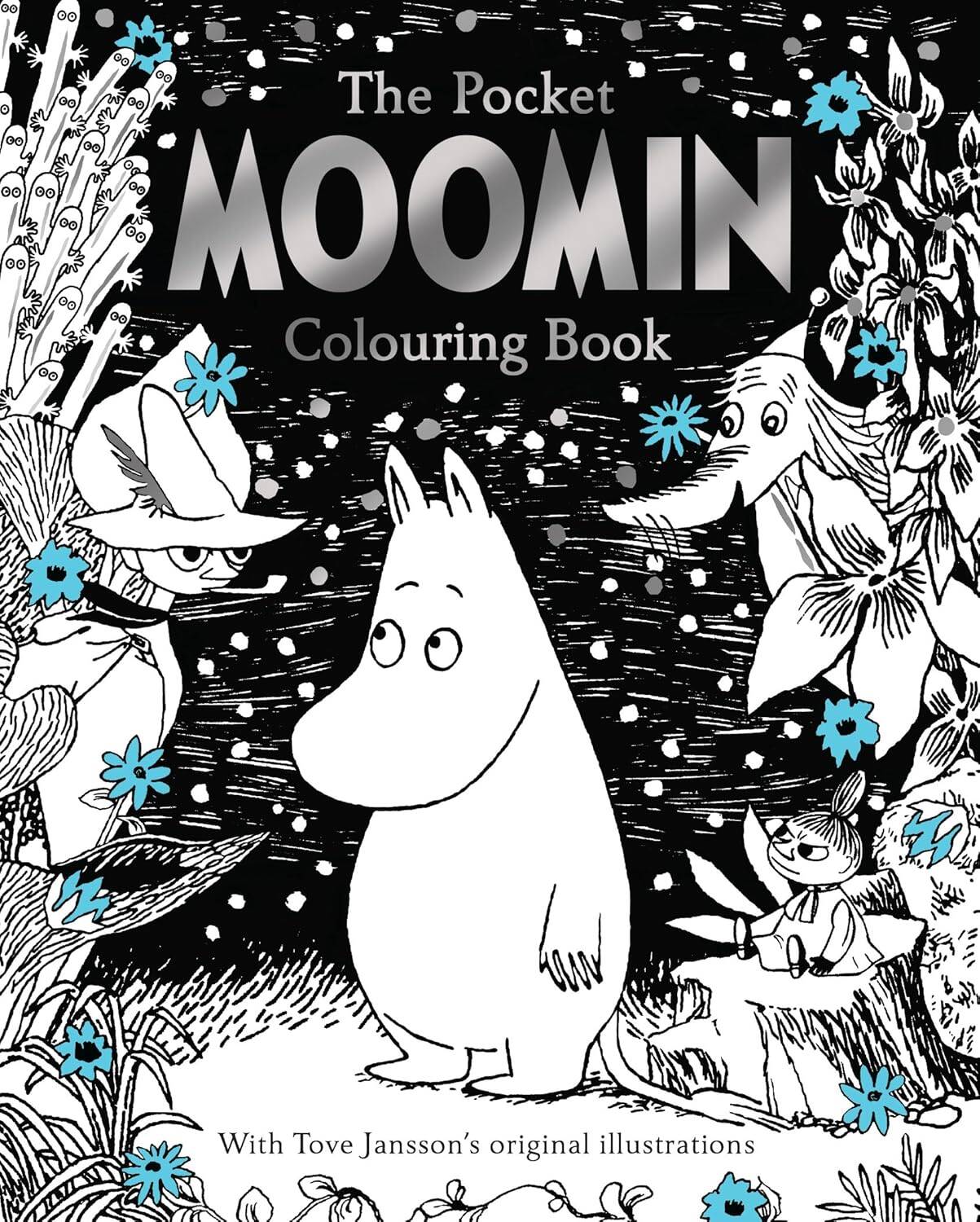 Обложка книги «The Pocket Moomin Colouring Book (Tove Jansson) Муми-тролли. Карманное издание (Туве Янссон) /Книги на английском языке»
