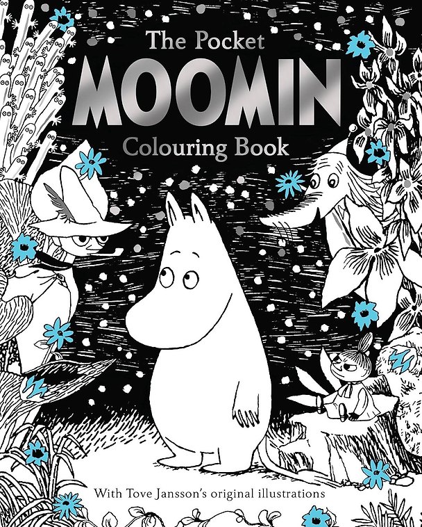 Книга The Pocket Moomin Colouring Book (Tove Jansson) Муми-тролли. Карманное издание (Туве Янссон) /Книги на английском языке () — 1