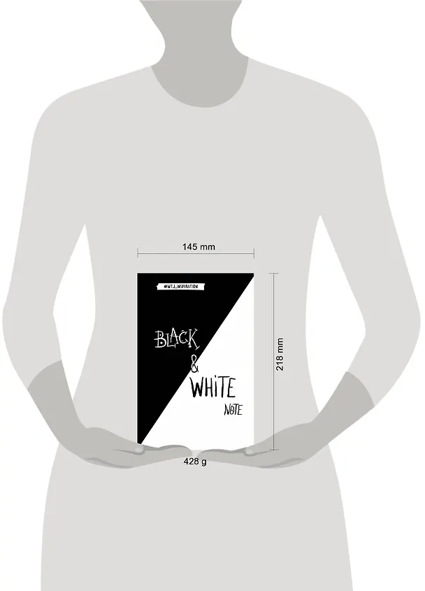 Блокнот «Black&White Note», 192 страницы, 14 х 19.5 см 2571024 — 5