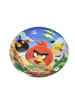 Angry Birds одноразовая картонная тарелка Птицы (6шт) 2411771