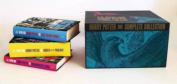 Книга Harry Potter Adult Hardback Box Set (J.K. Rowling) Гарри Поттер Бокс - сет для взрослых в твердом переплете (Дж К Роулинг)/ Книги на английском языке (Джоан Кэтлин Роулинг) — 1
