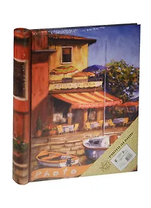 Фотоальбом 22,5*28см 10л магнитн. листы "Пристань" 36539