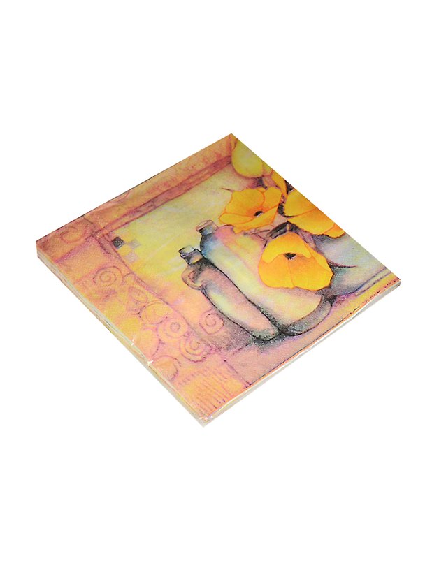 Салфетки «Кувшины и цветы», 20 штук 2534832 — 1