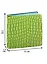 Записная книжка 130*130 120л кл. "Кроко" салатов.иск.кожа, мягк.переплет, 2 ляссе, тонир.офсет, инд.уп. — 255744 — 2